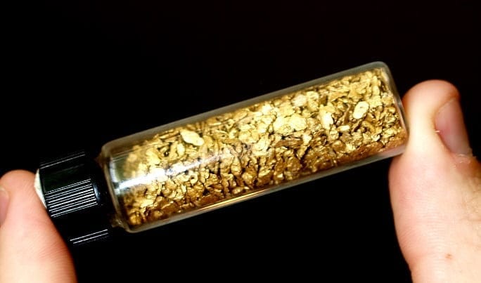 ALLUVIAL GOLD ORE GRADE