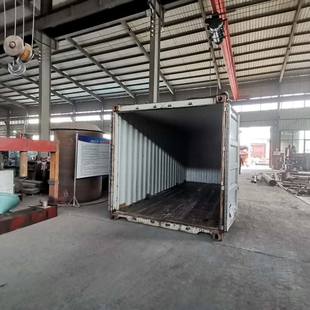 Container of Forui Machinery Factory