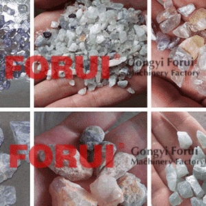 RESULT of Fluorspar Fluorite Washing Plant in North Korea