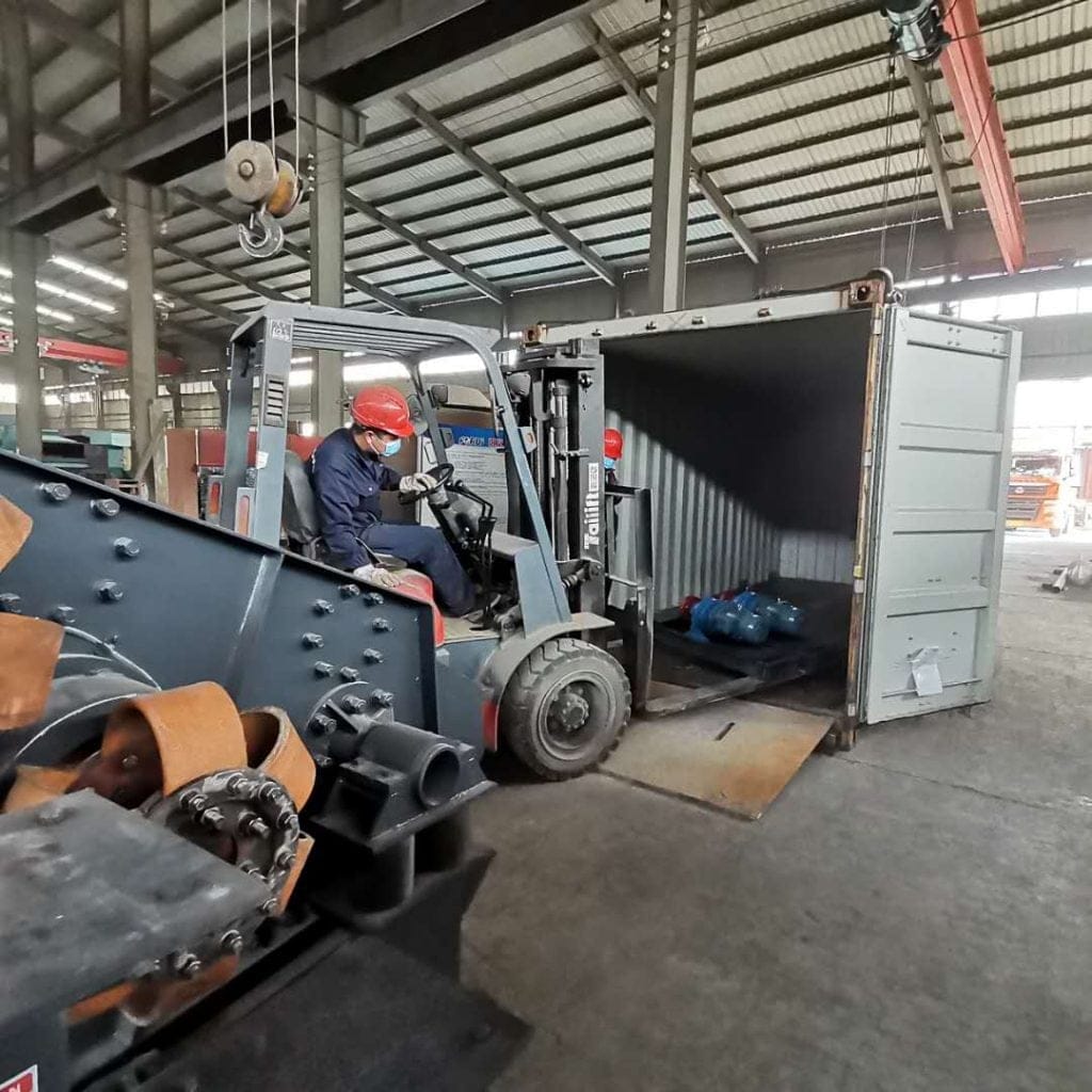 Straight Line Vibrating Screen of Forui Machinery Factory