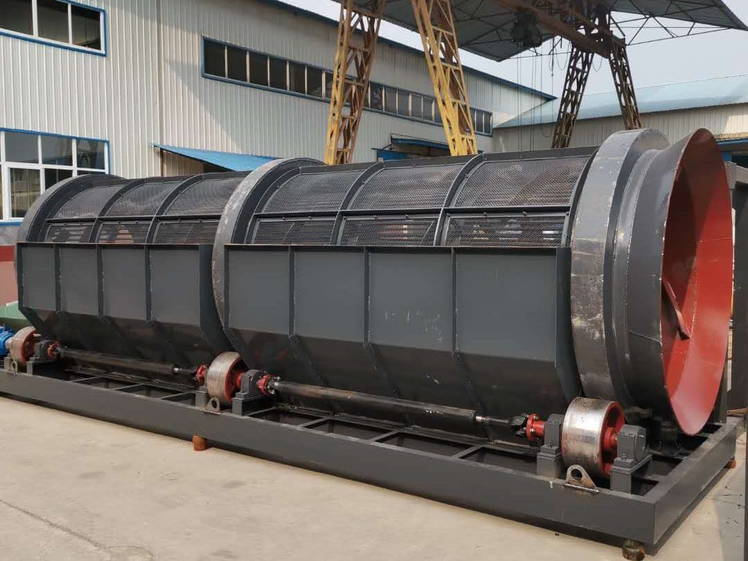 Trommel Screen for alluvial gold beneficiation