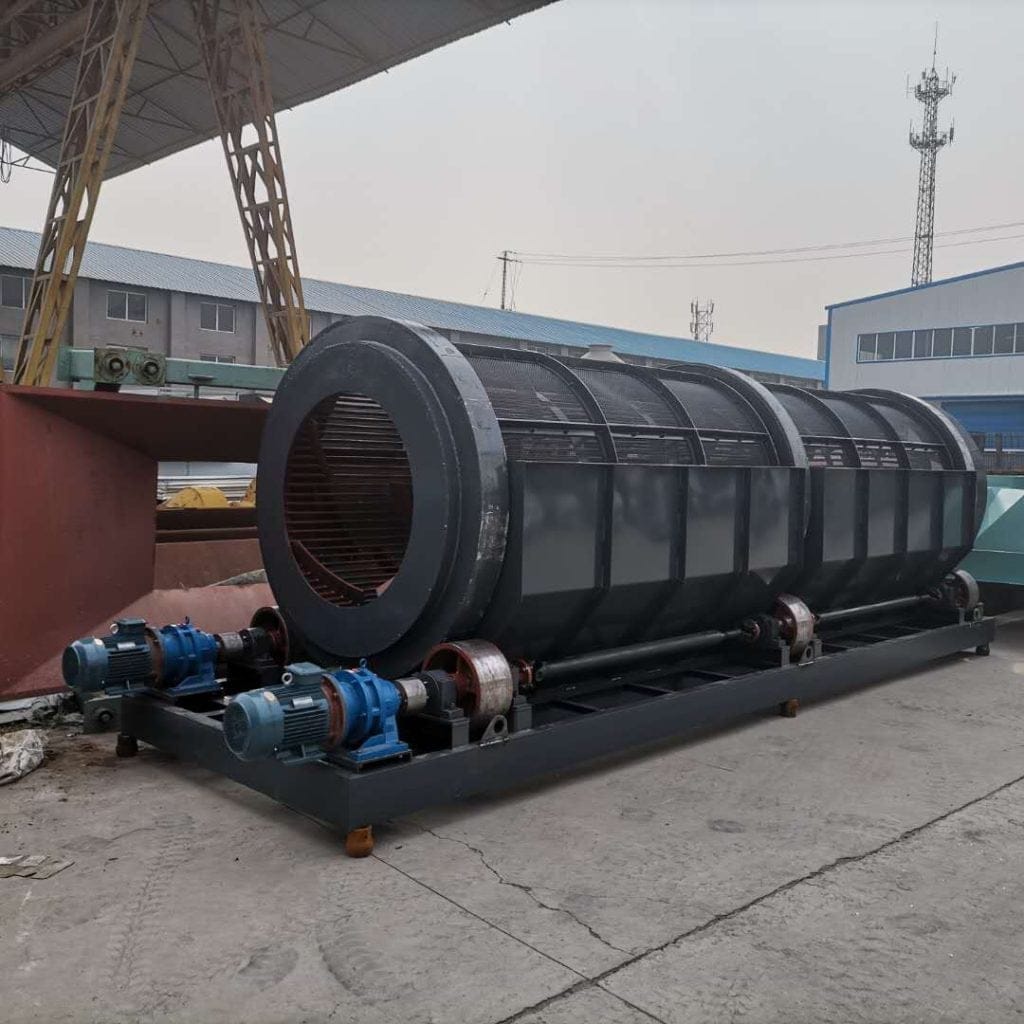 Trommel Screen for placer gold - right