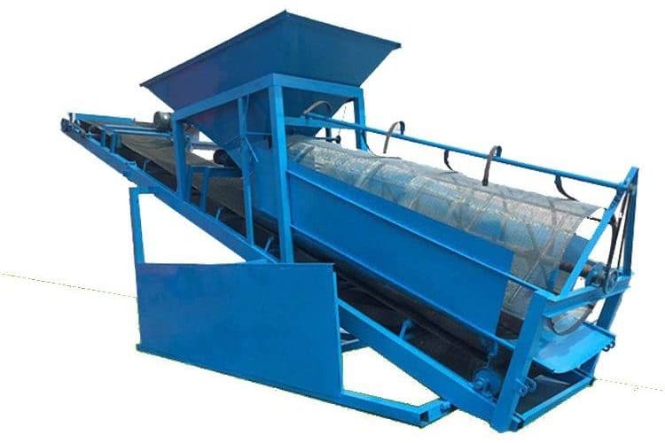 trommel screen for placer gold