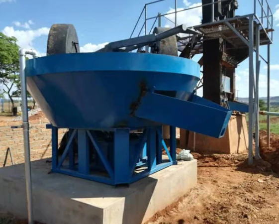 Work Site of Gold Round Mill