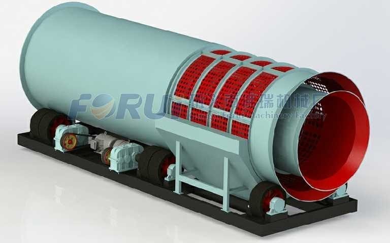 Trommel Scrubber for All Kinds of Refractory Bulk Ore