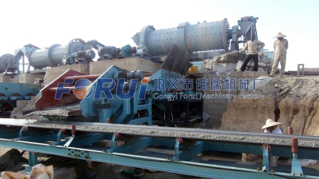 Dehydrate the product-Nigeria scheelite concentrator