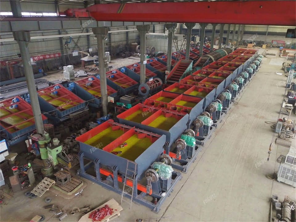 Bearbetningslinje för järnmalm/hematit - Henan Forui Machinery ...
